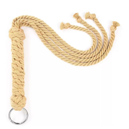 Shibari Rope Whip – Crafted for Deep Control & Sensual Bondage