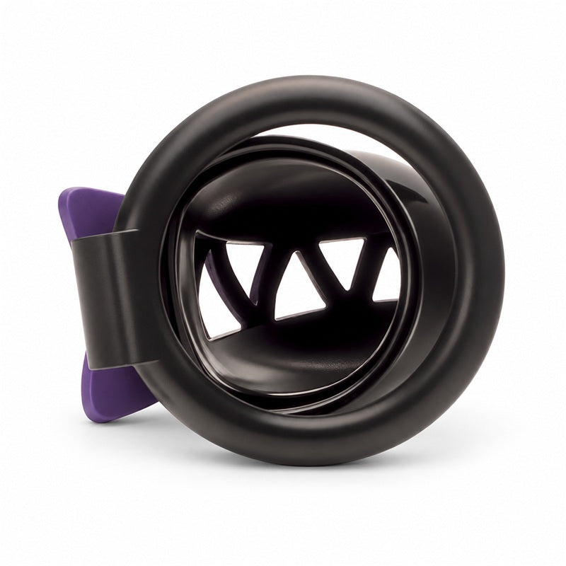 Two-Tone Bow Chastity Cage