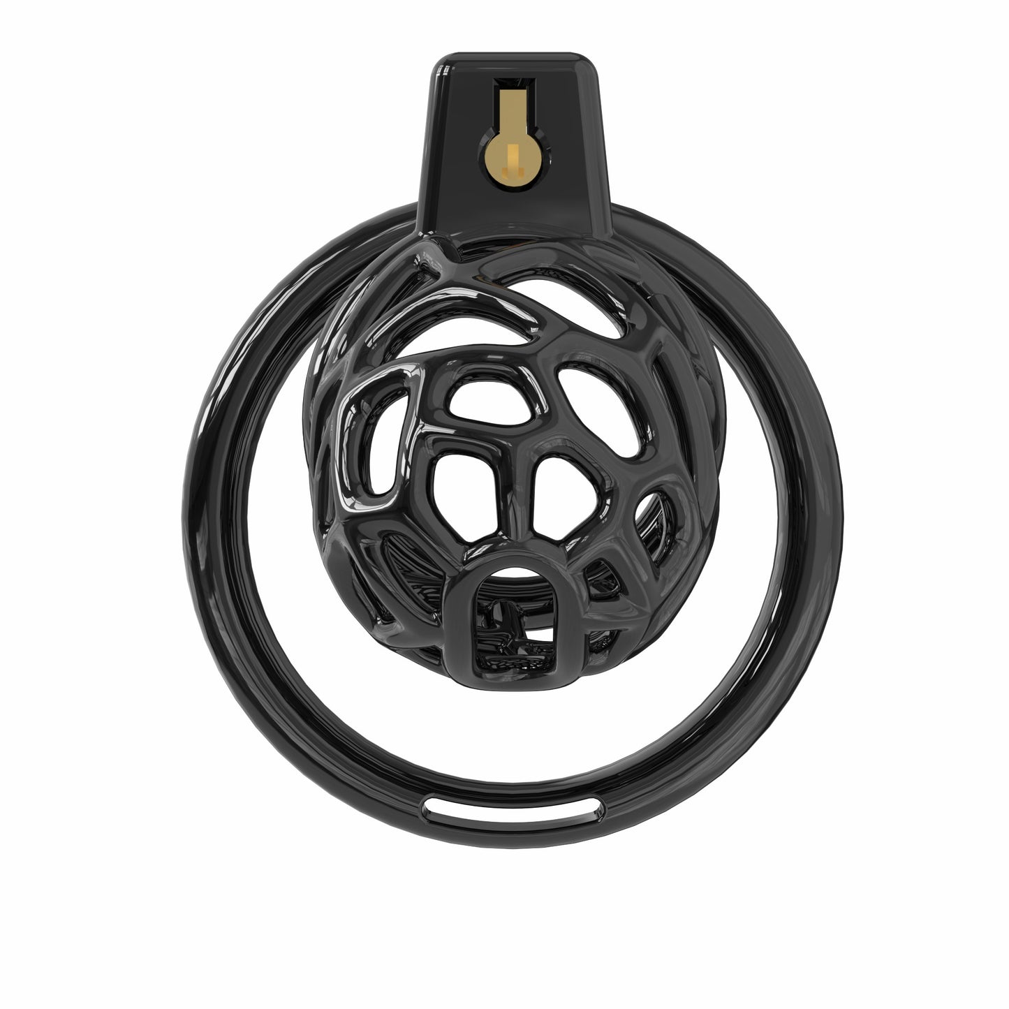Lightweight Resin Chastity Cage – Random Mesh Design, Breathable, Multi-Size & Color Options