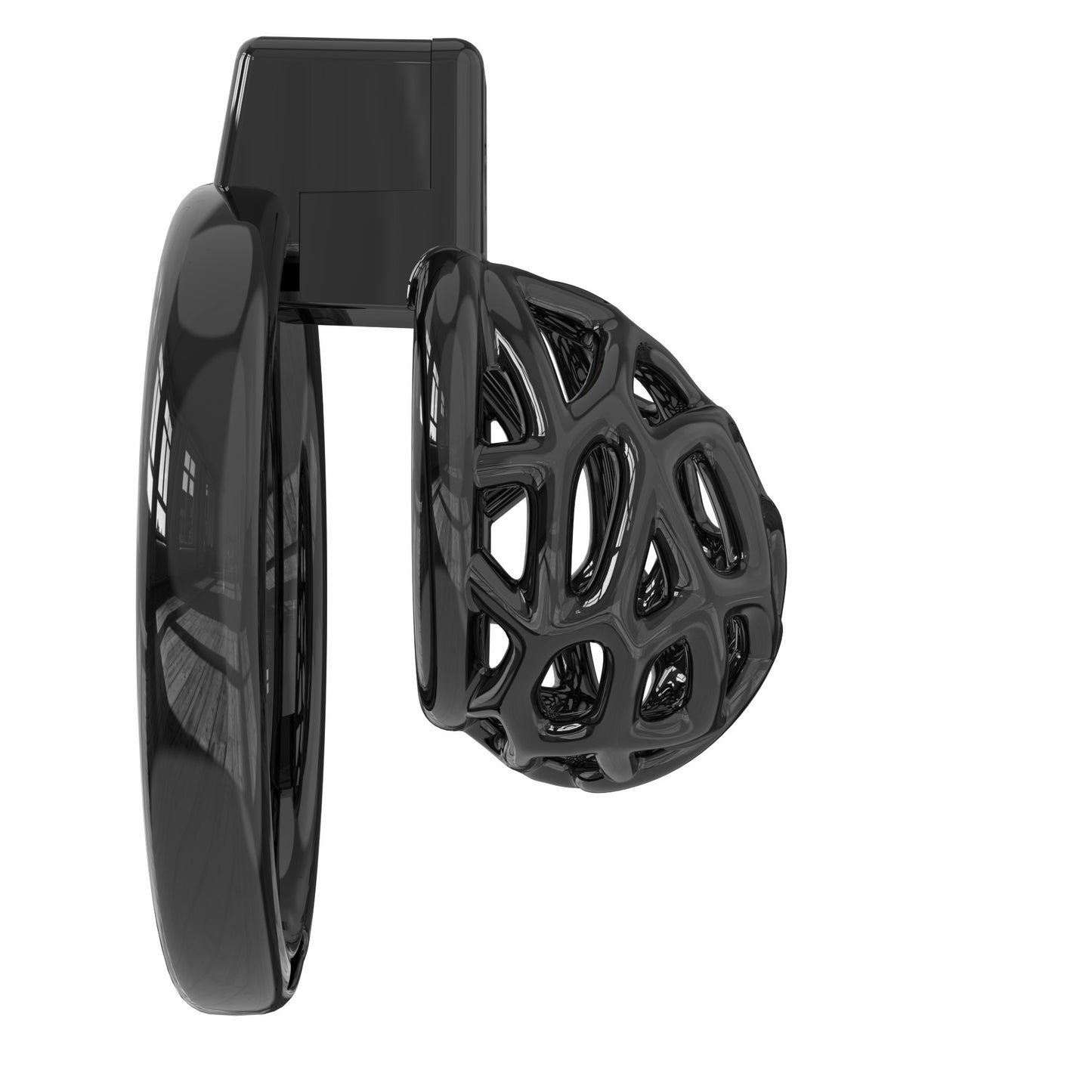 Lightweight Resin Chastity Cage – Random Mesh Design, Breathable, Multi-Size & Color Options