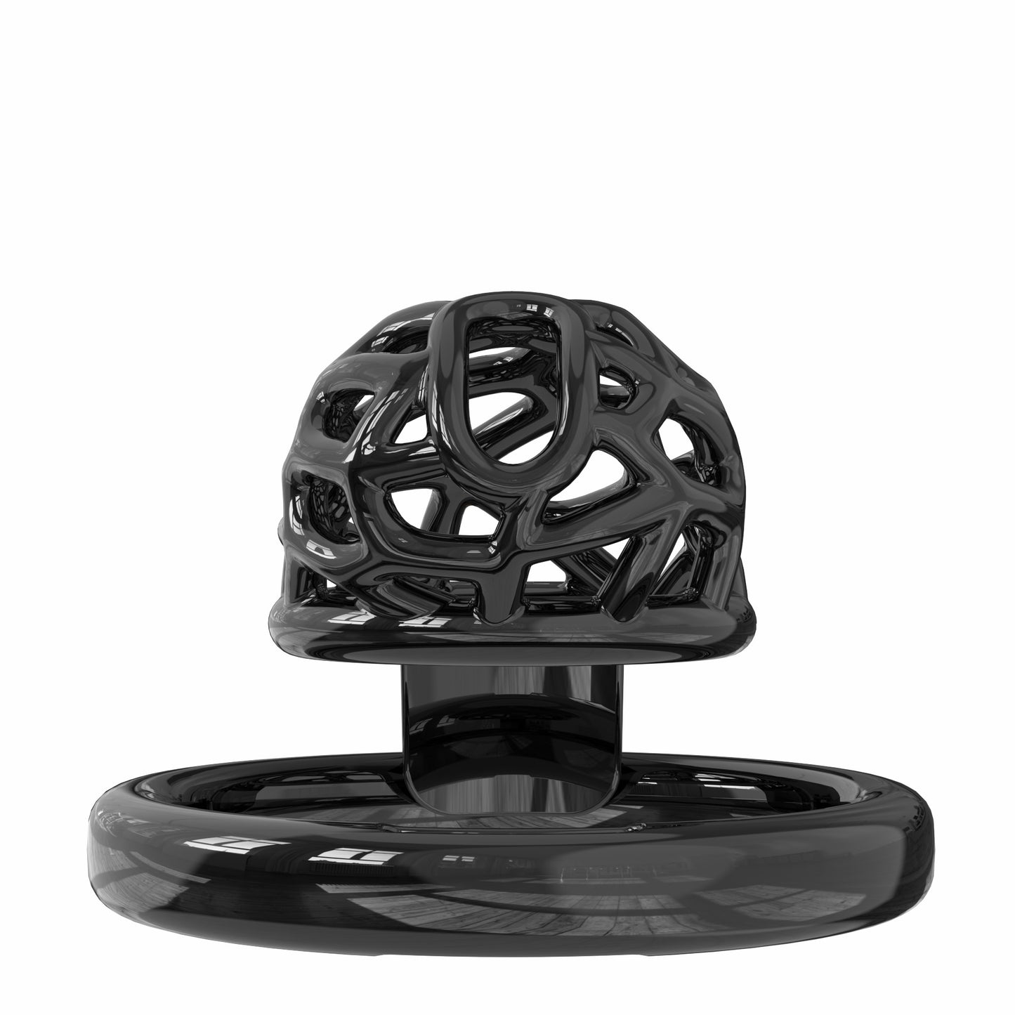 Lightweight Resin Chastity Cage – Random Mesh Design, Breathable, Multi-Size & Color Options