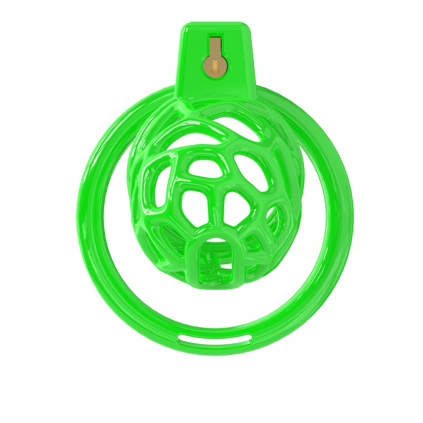 Lightweight Resin Chastity Cage – Random Mesh Design, Breathable, Multi-Size & Color Options