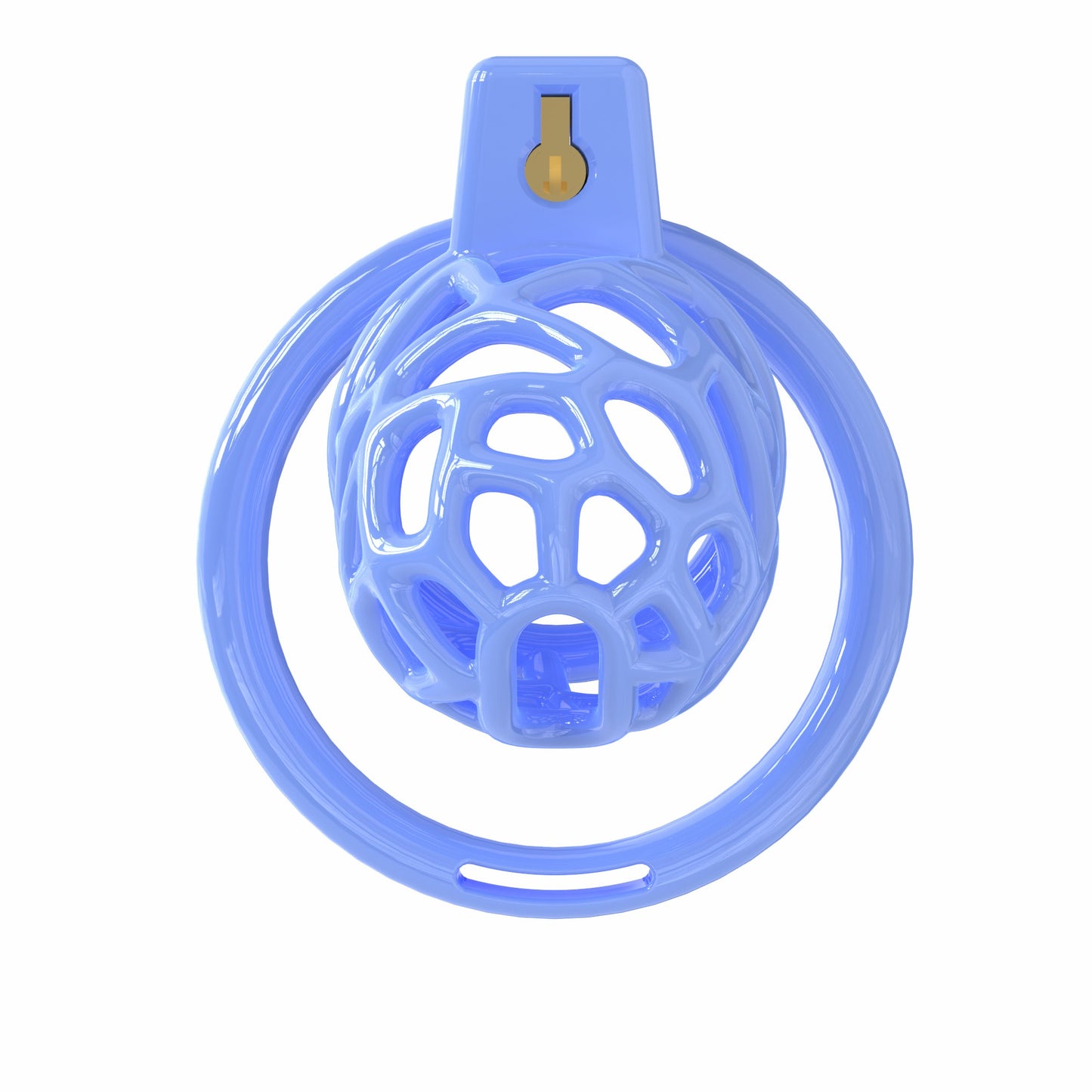 Lightweight Resin Chastity Cage – Random Mesh Design, Breathable, Multi-Size & Color Options