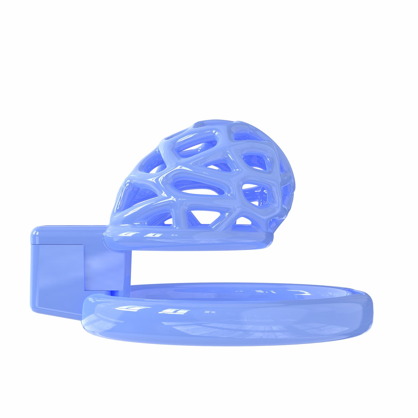 Lightweight Resin Chastity Cage – Random Mesh Design, Breathable, Multi-Size & Color Options
