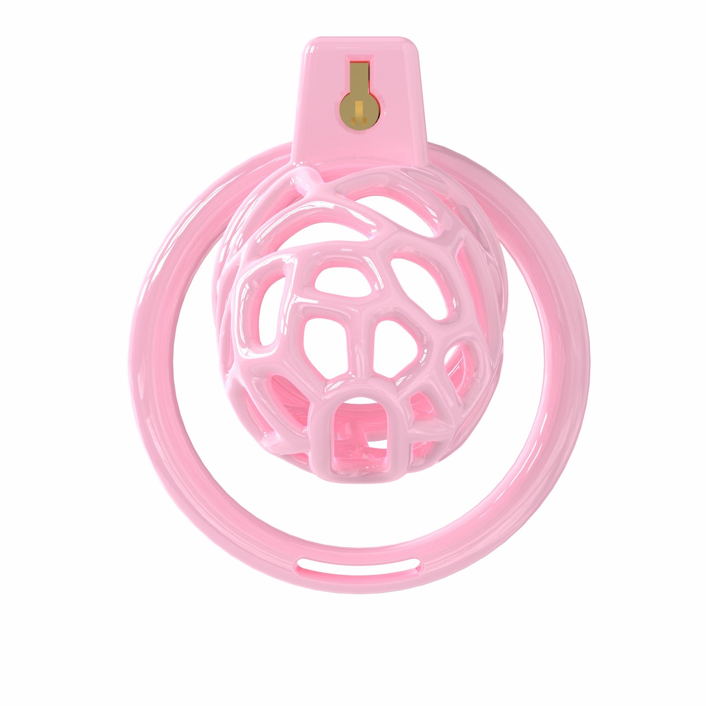 Lightweight Resin Chastity Cage – Random Mesh Design, Breathable, Multi-Size & Color Options