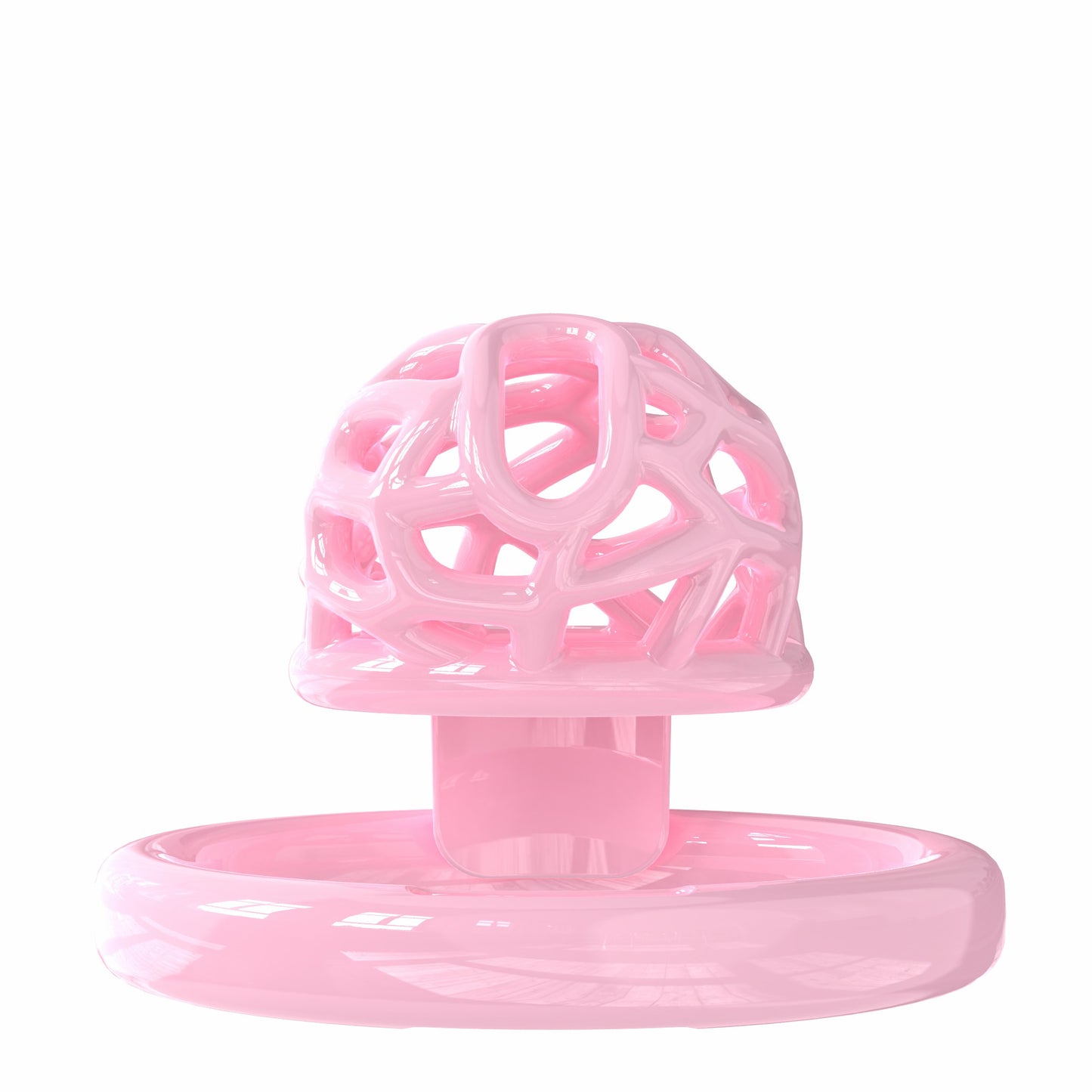 Lightweight Resin Chastity Cage – Random Mesh Design, Breathable, Multi-Size & Color Options