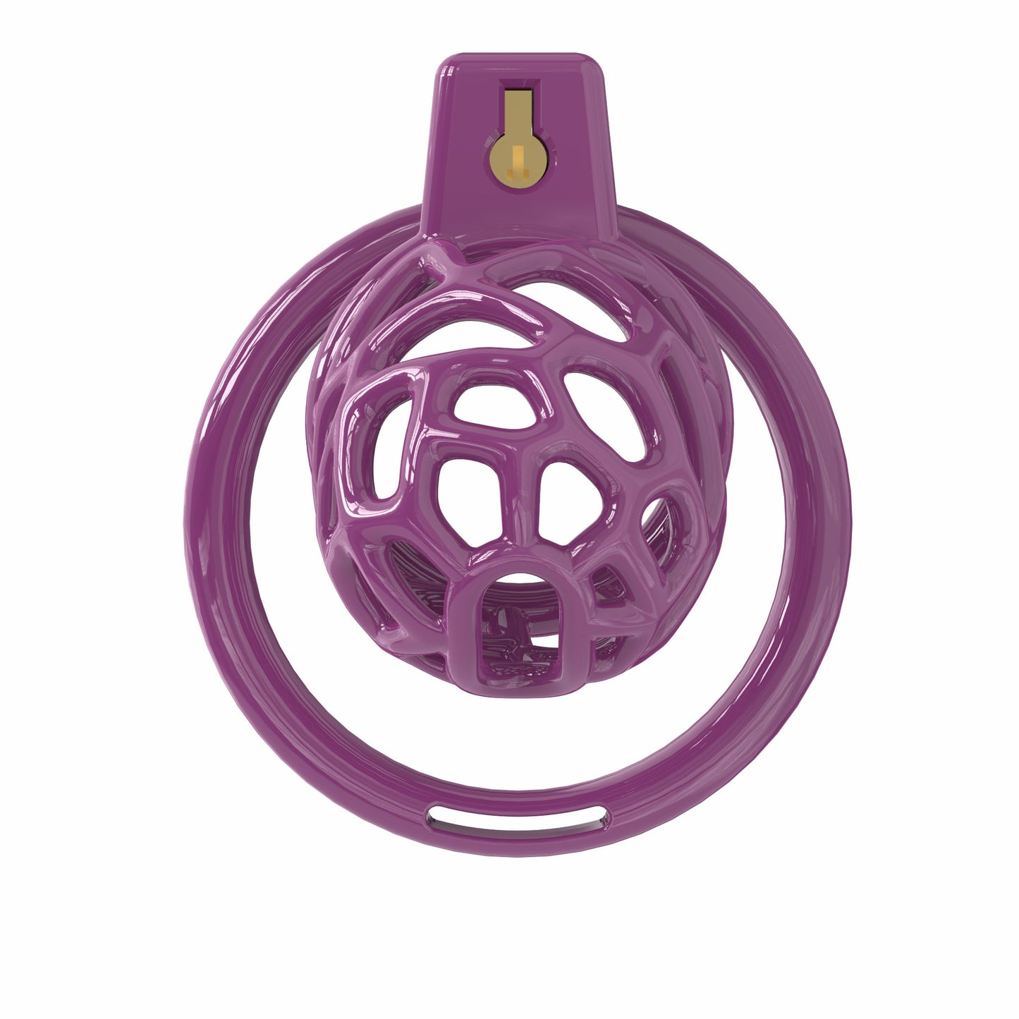 Lightweight Resin Chastity Cage – Random Mesh Design, Breathable, Multi-Size & Color Options