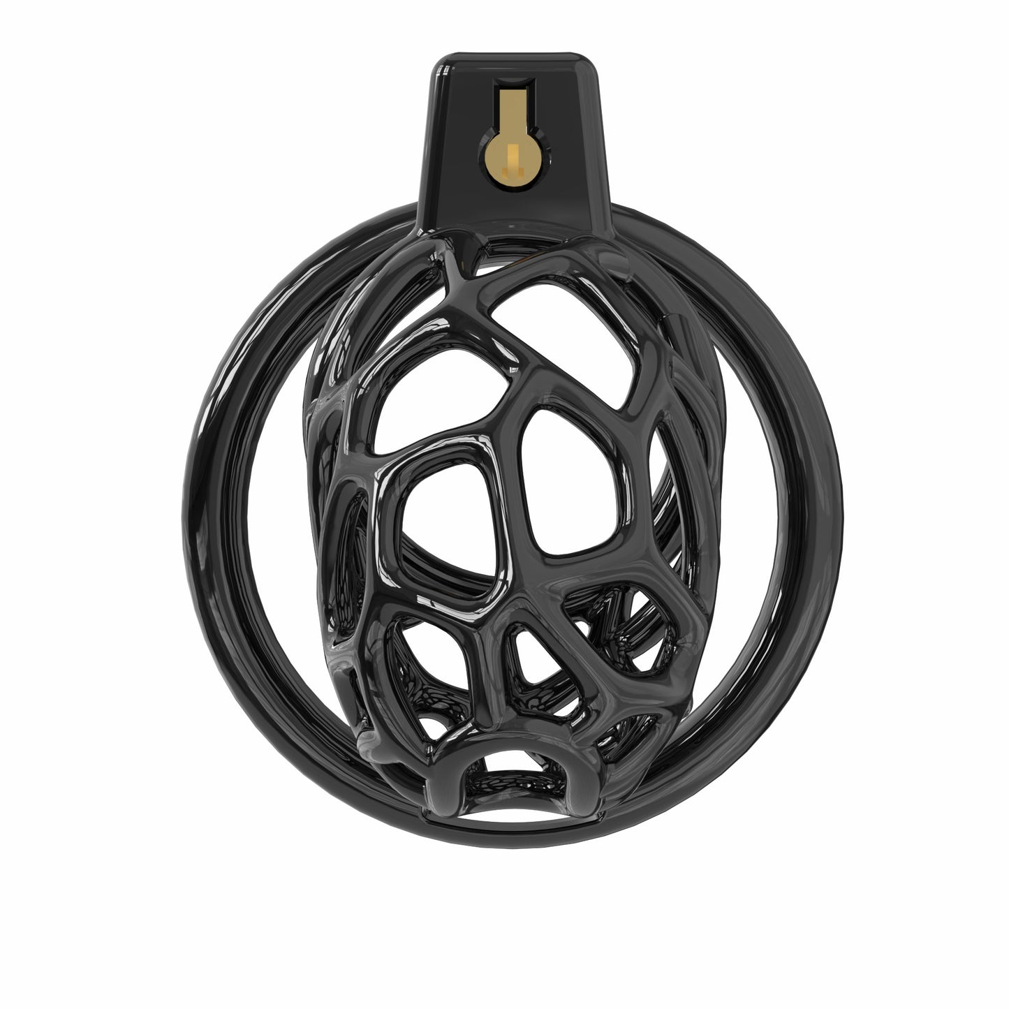 Lightweight Resin Chastity Cage – Random Mesh Design, Breathable, Multi-Size & Color Options