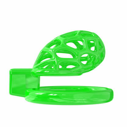 Lightweight Resin Chastity Cage – Random Mesh Design, Breathable, Multi-Size & Color Options