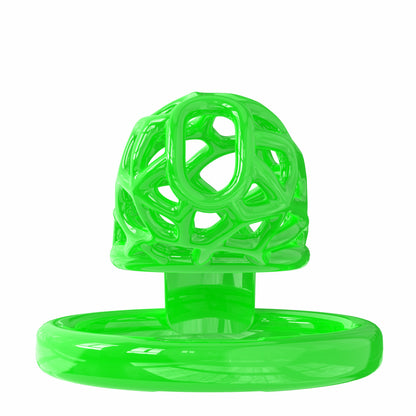 Lightweight Resin Chastity Cage – Random Mesh Design, Breathable, Multi-Size & Color Options