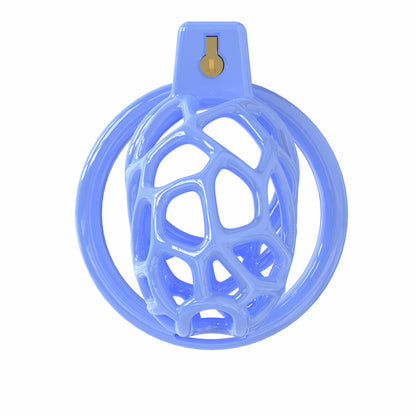 Lightweight Resin Chastity Cage – Random Mesh Design, Breathable, Multi-Size & Color Options
