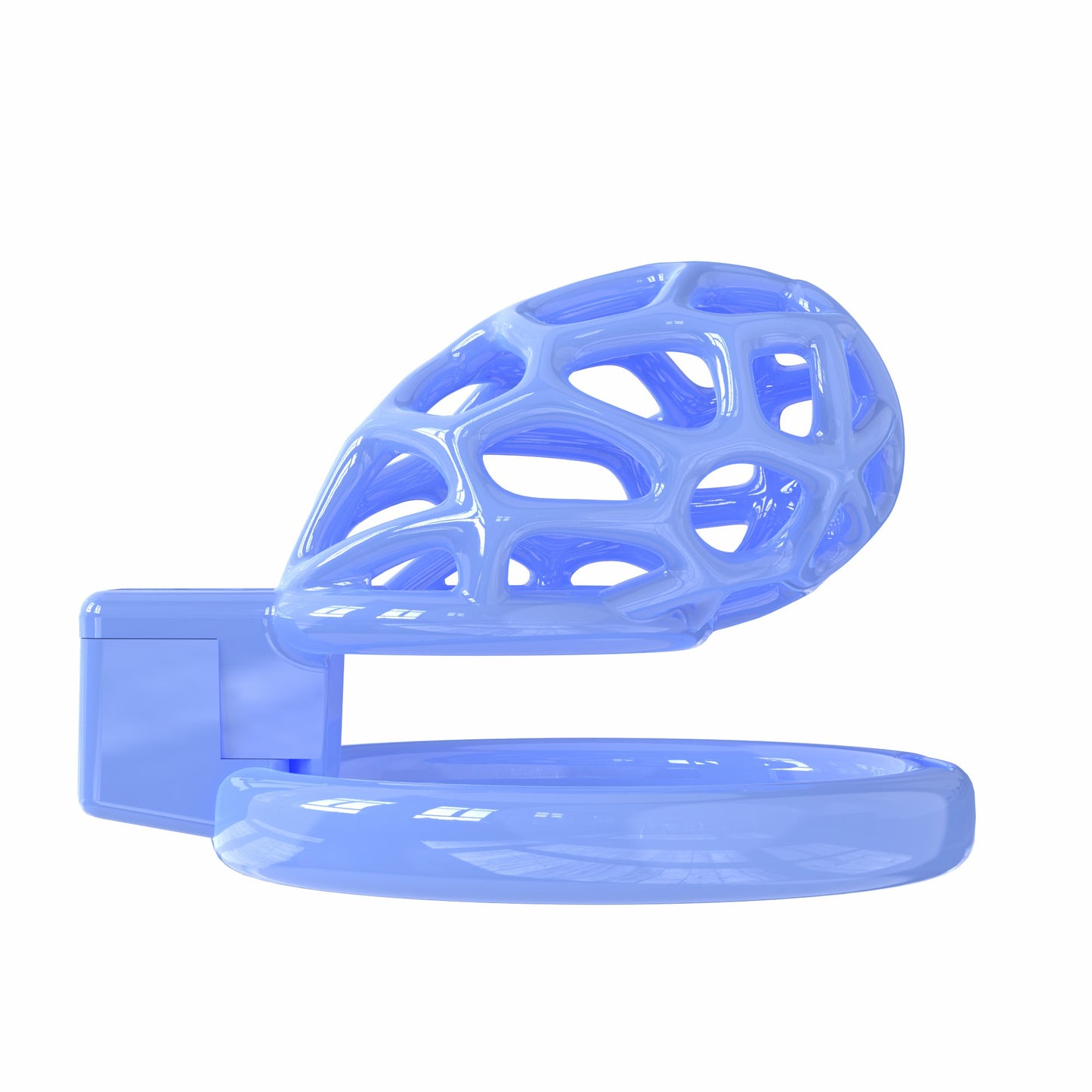 Lightweight Resin Chastity Cage – Random Mesh Design, Breathable, Multi-Size & Color Options