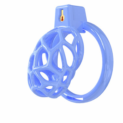 Lightweight Resin Chastity Cage – Random Mesh Design, Breathable, Multi-Size & Color Options