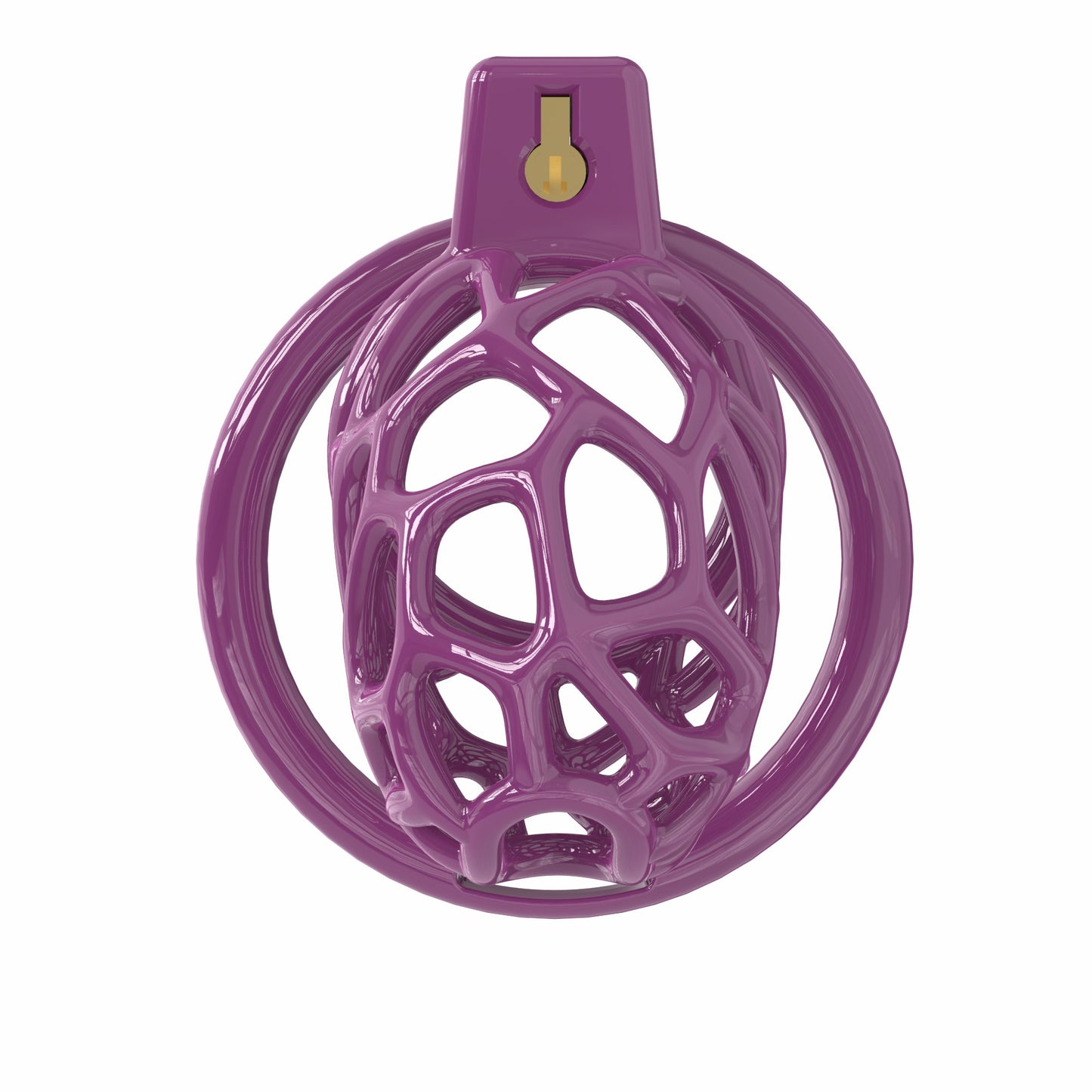Lightweight Resin Chastity Cage – Random Mesh Design, Breathable, Multi-Size & Color Options