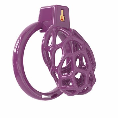 Lightweight Resin Chastity Cage – Random Mesh Design, Breathable, Multi-Size & Color Options