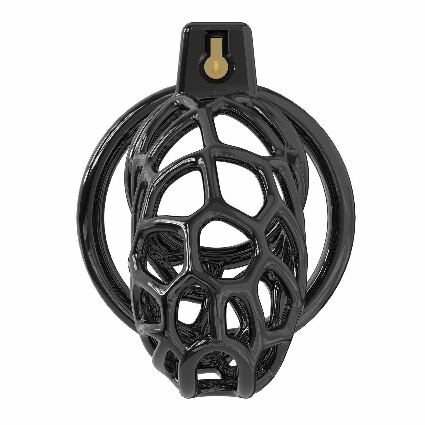 Lightweight Resin Chastity Cage – Random Mesh Design, Breathable, Multi-Size & Color Options