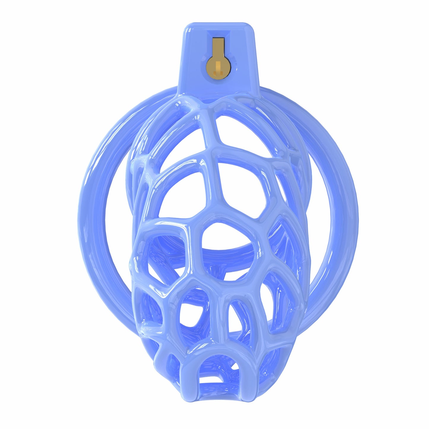 Lightweight Resin Chastity Cage – Random Mesh Design, Breathable, Multi-Size & Color Options