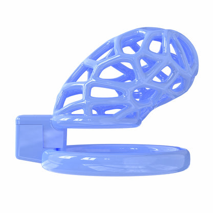 Lightweight Resin Chastity Cage – Random Mesh Design, Breathable, Multi-Size & Color Options