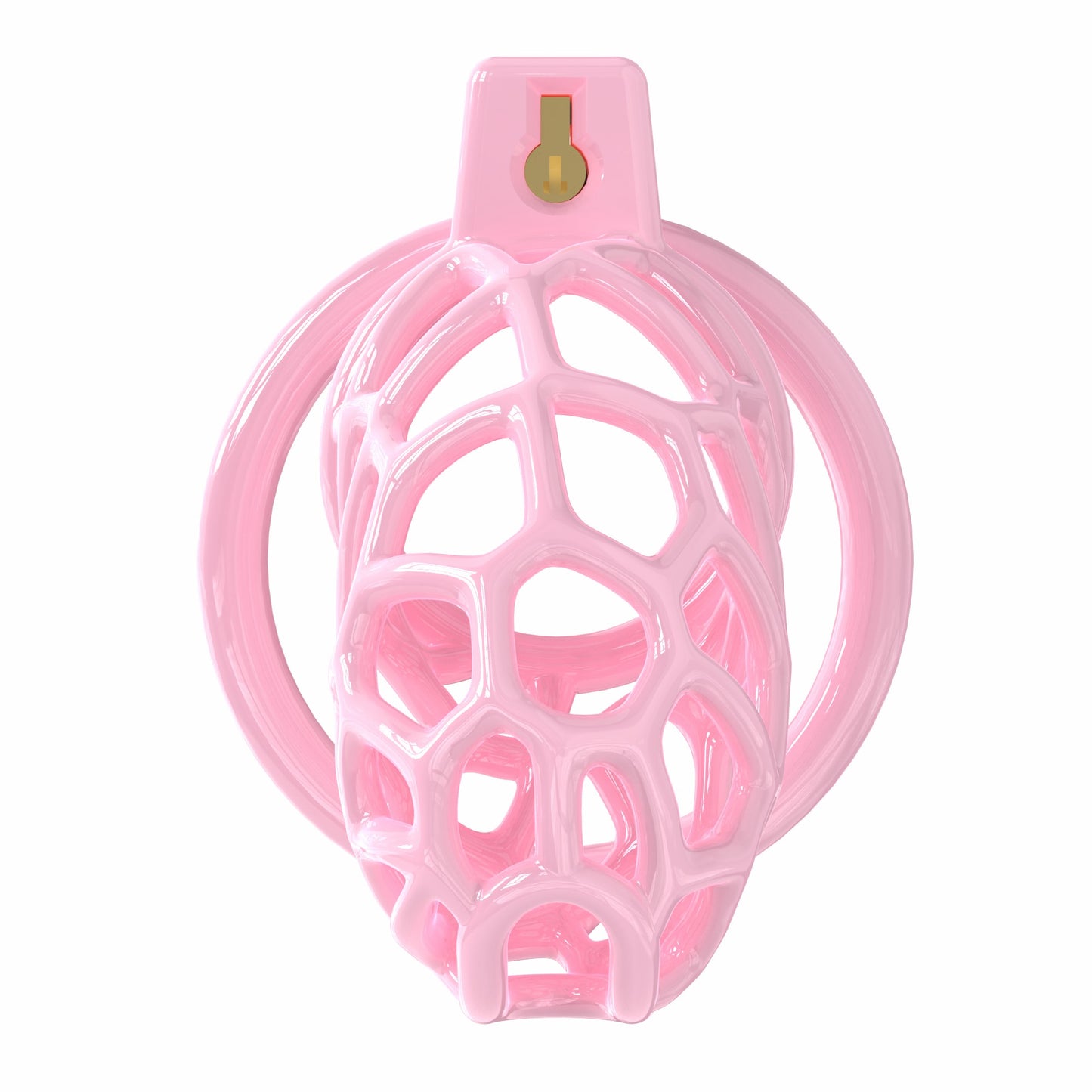 Lightweight Resin Chastity Cage – Random Mesh Design, Breathable, Multi-Size & Color Options