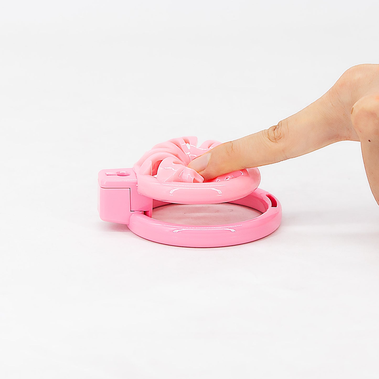 Clitoral-Shaped Soft TPE Chastity Cage – Comfortable Silicone Material, Flexible Design