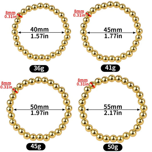 Metal Cock Ring with Multi Beads