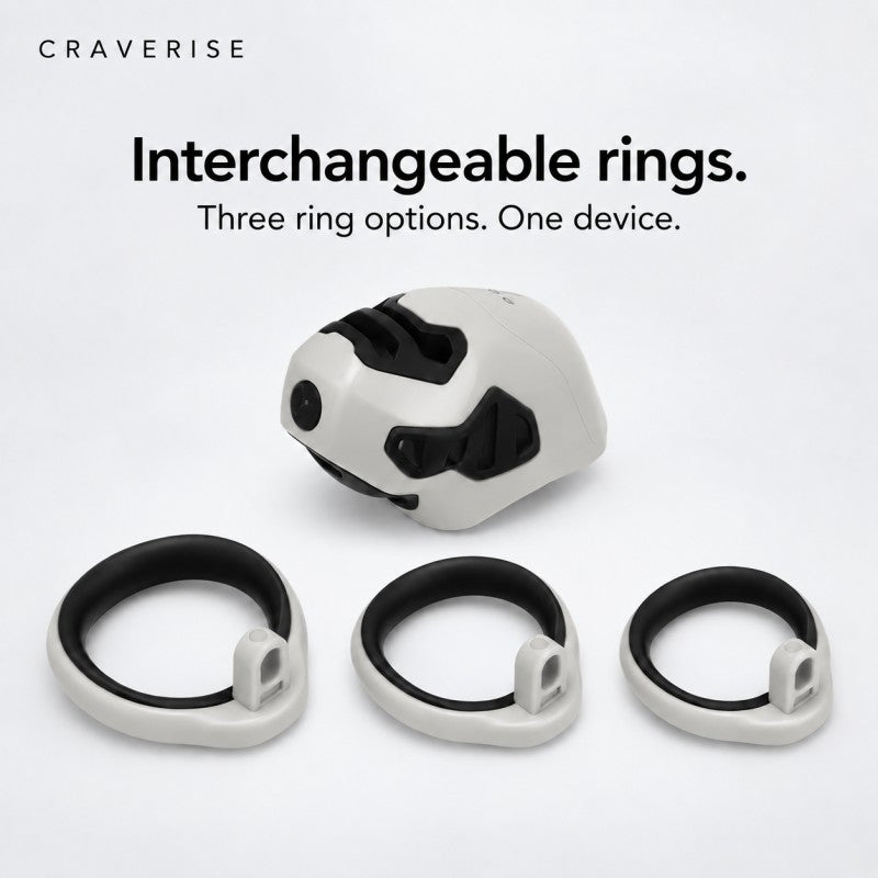 App-Controlled Vibrating & E-Stim Chastity Cage