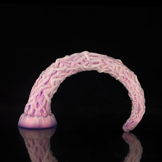 Vine Purple Tentacle Dildo – Artistic Fantasy Silicone Toy with Elegant Gradient