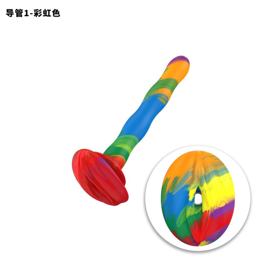 Colorful Flexible Silicone Urethral Catheter – 5.8cm & 3.6cm Options | Soft & Body-Safe