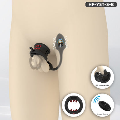 Silicone Soft Spike Extension Sleeve | Compatible with GSD Chastity Cage System