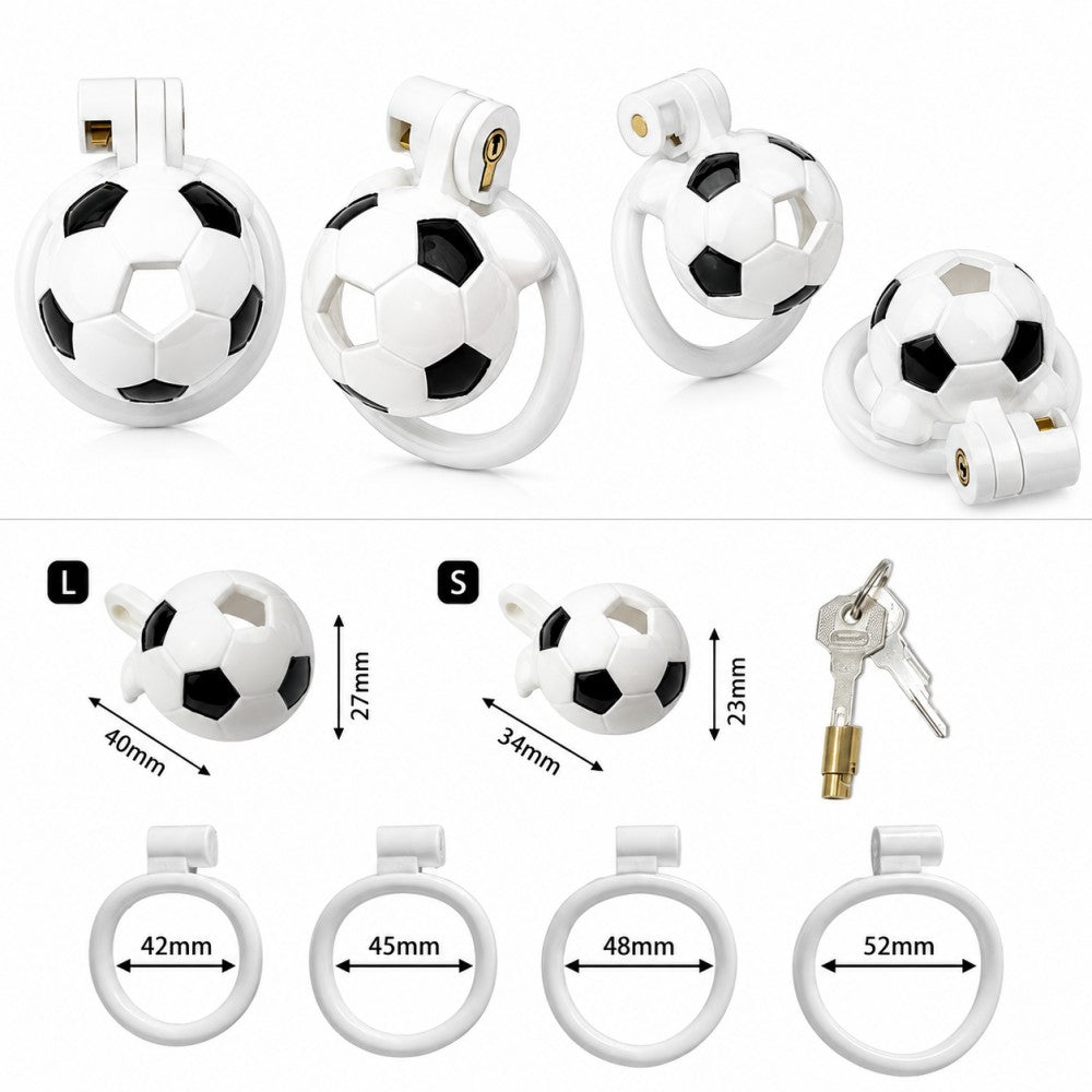 Soccer Ball Chastity Cage – World Cup Edition