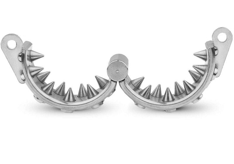 Dilatador de bolas con pinchos de acero inoxidable | Colgante de TCC con peso para el escroto para hombres