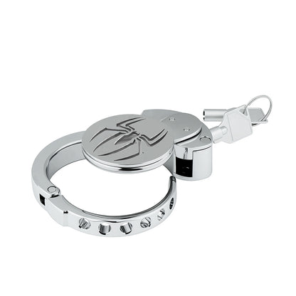 Spider Chest Motif Adjustable Metal Lock – Spiderman-Inspired, Low-Profile & Stylish