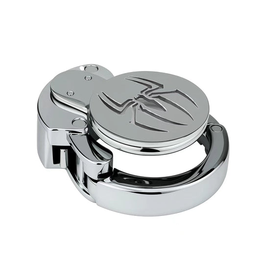 Spider Chest Motif Adjustable Metal Lock – Spiderman-Inspired, Low-Profile & Stylish