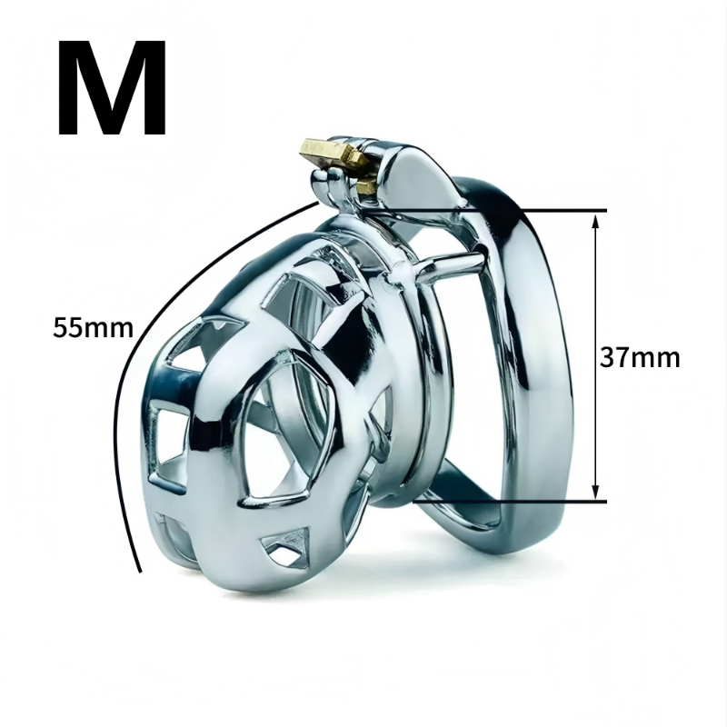 Cobra Metal Chastity Cage– Sleek, Durable & Secure
