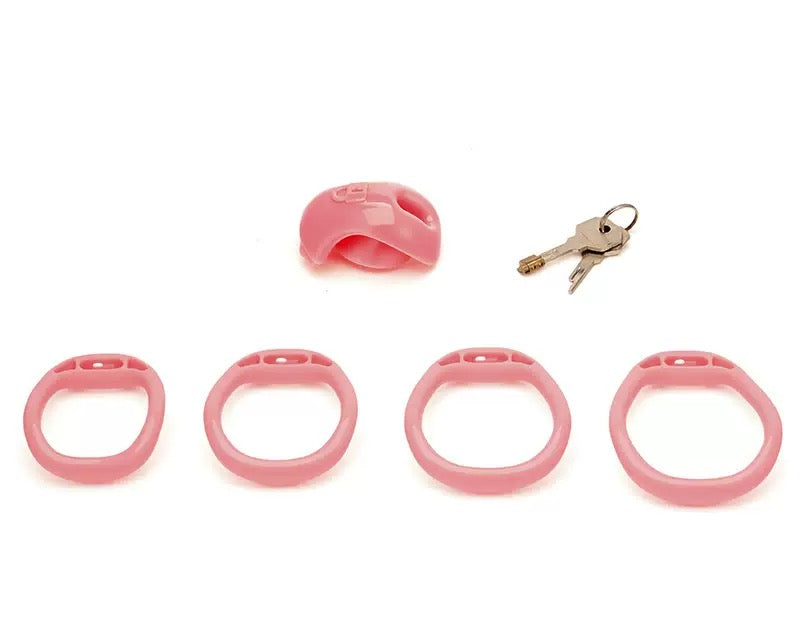 Colorful Protective Shield Chastity Lock