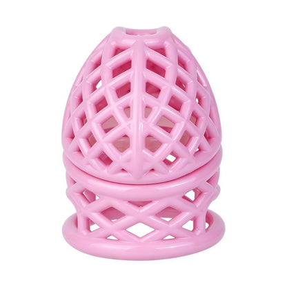 Resin Shaft-Only Chastity Cage | Ringless Breathable Coronal Ridge Fixation Design
