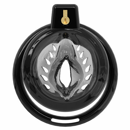 Clitoral-Shaped Soft TPE Chastity Cage – Comfortable Silicone Material, Flexible Design