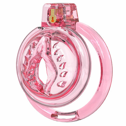 Clitoral-Shaped Soft TPE Chastity Cage – Comfortable Silicone Material, Flexible Design