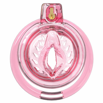 Clitoral-Shaped Soft TPE Chastity Cage – Comfortable Silicone Material, Flexible Design