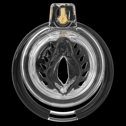Clitoral-Shaped Soft TPE Chastity Cage – Comfortable Silicone Material, Flexible Design