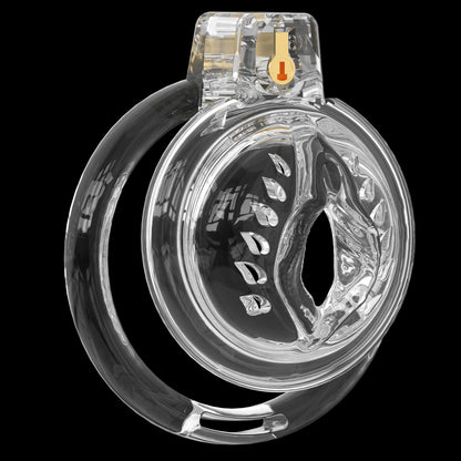Clitoral-Shaped Soft TPE Chastity Cage – Comfortable Silicone Material, Flexible Design