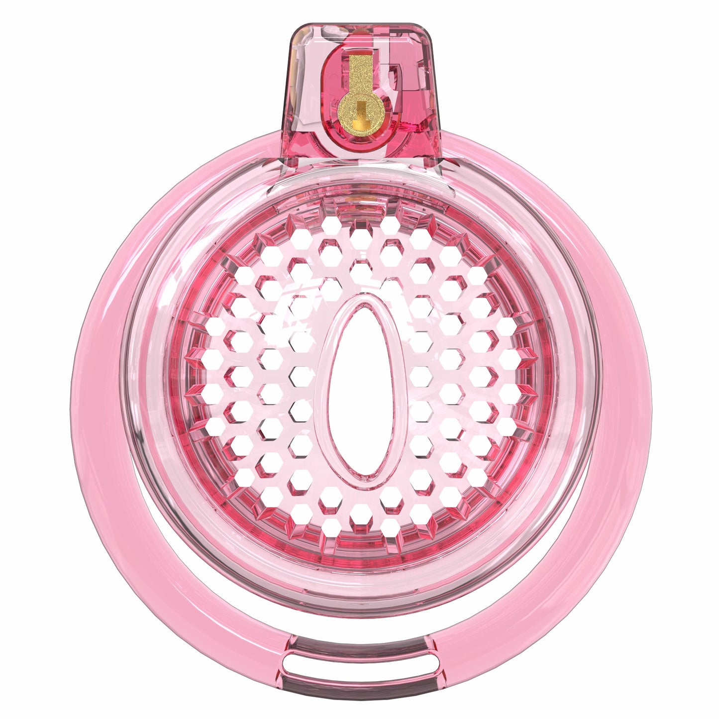 Short Soft Chastity Cage – Dotted & Breathable TPE/Silicone Design
