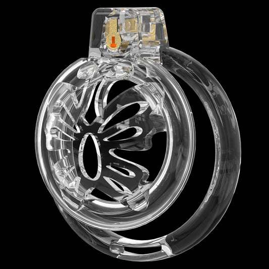 Short Soft Chastity Cage – Butterfly Vent Design, TPE/Silicone, Multi-Shaped