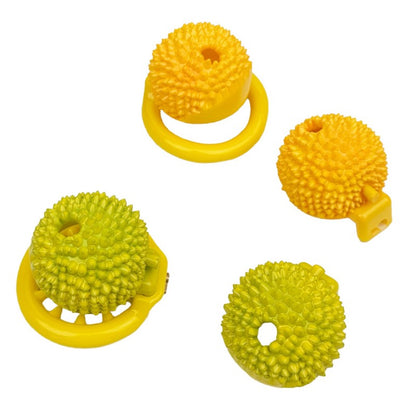 Durian Chastity Cage – Smooth or Spiked Base Ring