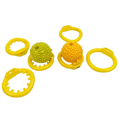 Durian Chastity Cage – Smooth or Spiked Base Ring