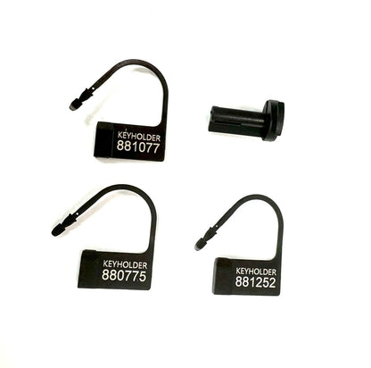 Non-Metal Combination Lock Set – 5 Coded Bars with 1 Lock Core, TSA-Friendly Security for Travel & Daily Use