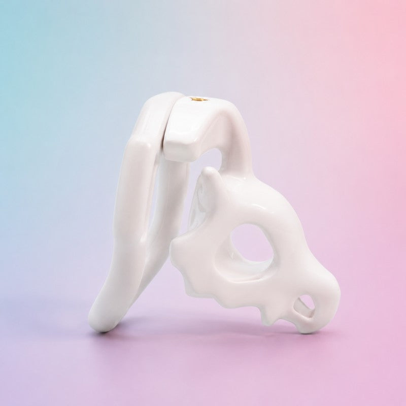 Dinosaur Fossil Skull Chastity Cage – Biomechanical Resin Design 🦴