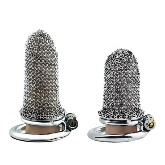 Keuschheitskäfig aus Kettenhemd – Mittelalterliche Fantasy-Rüstung für Ihre privatesten Kämpfe