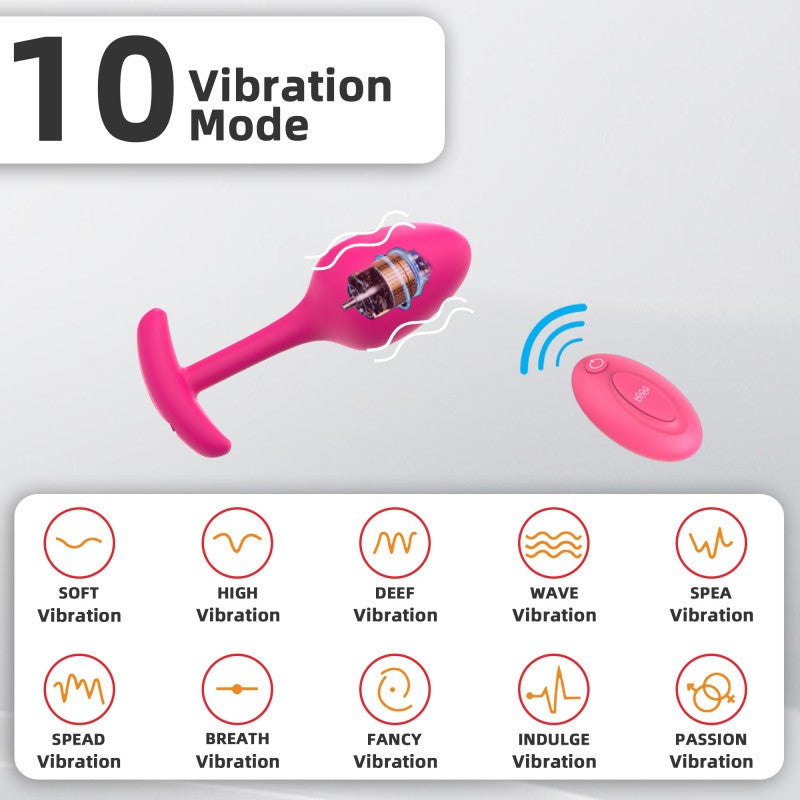 Modular Silicone Chastity Cage System | Remote-Controlled Vibration & Adjustable Fit GSD D4