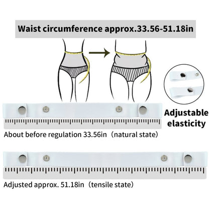 Premium Dual-Stretch Waistband – Latex & Nylon Fiber Comfort Fit